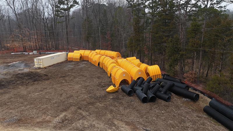 Ramseur Park Stormwater Work